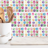 Niedliches farbiges Muster Fliese