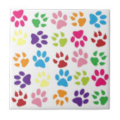 Niedliches farbiges Muster Fliese (Vorderseite)