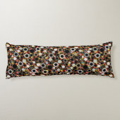 Niedliches, farbiges Muster Seitenschläferkissen (Rückseite)