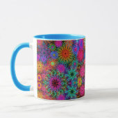 Niedliches, farbiges Muster Tasse (Links)