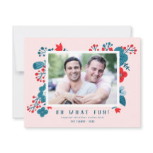 Niedliches farbiges skandinavisches Foto