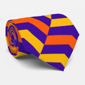 Niedliches, farbiges Strickmuster Krawatte (Gerollt)