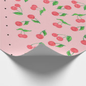 niedliches Farbkronenmuster Geschenkpapier (Ecke)