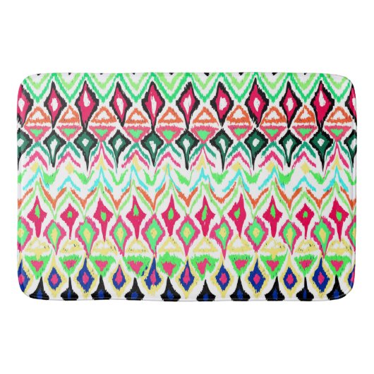 Niedliches Farbmuster Badematte (Vorderseite)