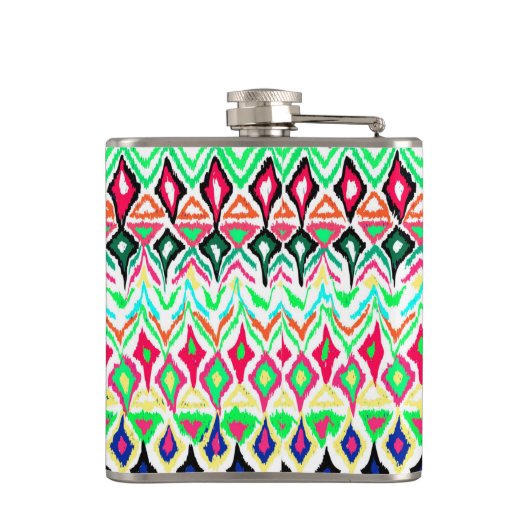 Niedliches Farbmuster Flachmann (Rückseite)