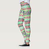 Niedliches Farbmuster Leggings (Links)