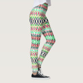 Niedliches Farbmuster Leggings (Rechts)
