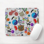 niedliches Farbmuster Mousepad (Mit Mouse)