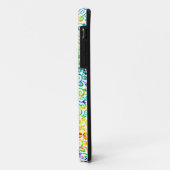 Niedliches Farbmuster nahtloser Blume Case-Mate iPhone Hülle (Hinten/Links)