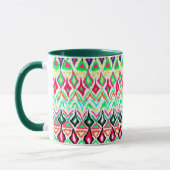 Niedliches Farbmuster Tasse (Links)