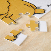 Niedliches Fat Bunny Puzzle (Seite)