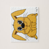 Niedliches Fat Bunny Puzzle (Vertikal)