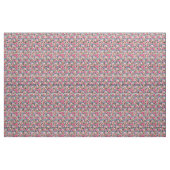 Niedliches Federblumenmuster und Streifen Stoff (Yard (91,4 cm))