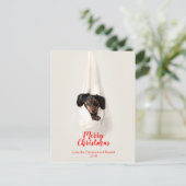 Niedliches Feiertagspostkarte (Stehend Vorderseite)