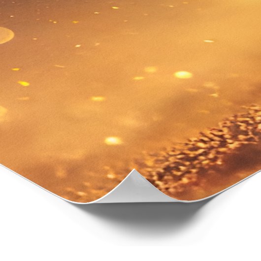 Niedliches Fennec Fox Fantasy Poster (Ecke)