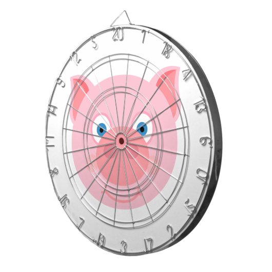 Niedliches Ferkel Dartscheibe (Vorderseite rechts)