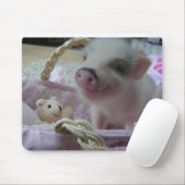 Niedliches Ferkel Mousepad (Mit Mouse)