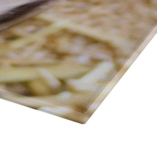 Niedliches Ferkel Schneidebrett (Ecke)