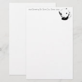 Niedliches Ferret-Bild Briefpapier (Vorne/Hinten)