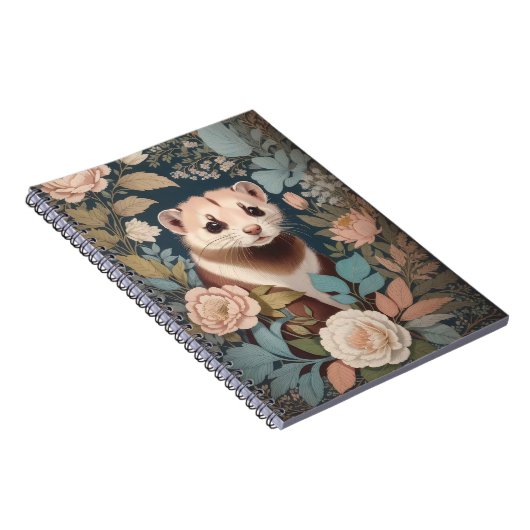 Niedliches Ferret Parco Tassino Notizblock (Rechte Seite)