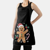 Niedliches festes Lebkuchen Mann Weihnachtskoch Schürze (InSitu)