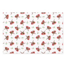 Niedliches festes Red Kasky Weihnachtsfest