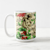 Niedliches festliches Vintages Angel Cherubs Heili Kaffeetasse (Links)