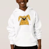 Niedliches Fett Bunny Kids Hooded Sweatshirt (Vorderseite)