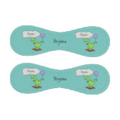 Niedliches Feuer atmet grün lustiger Drache Cartoo Baseball (Paneele)