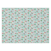 Niedliches Fiesta Llama & Cactus Pattern Tischdecke (Vorderseite (Horizontal))