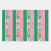 Niedliches finnisches Muster-Muster Geschenkpapier Set (Vorderseite 2)