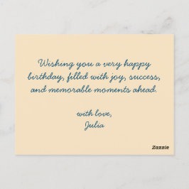 Niedliches Fireworks-Inspiriert Muster - Geburtsta Postkarte