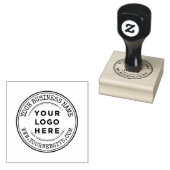 Niedliches Firmenlogo Gummistempel (Stempel)