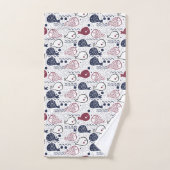 Niedliches Fisch Muster Handtuchhandtuch Set (Handtuch)