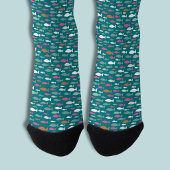 Niedliches Fischmuster Socken