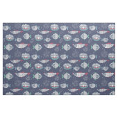 Niedliches Fischmuster Stoff (Fat Quarter (45,7 x 55,9 cm))