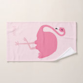 Niedliches Flamingos-Set Badhandtuch Set (Handtuch)