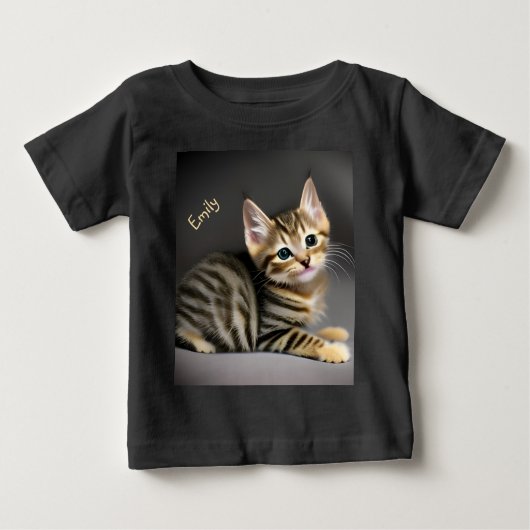 Niedliches Flauschenbaby Baby T-shirt (Vorderseite)