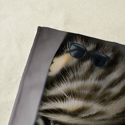 Niedliches Flauschenbaby Strandtuch (Beispiel)