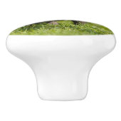 Niedliches flauschiges Red Fox Cub Wild Baby - dek Keramikknauf (Seitenansicht)