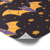 Niedliches Flechtmuster Poster (Ecke)