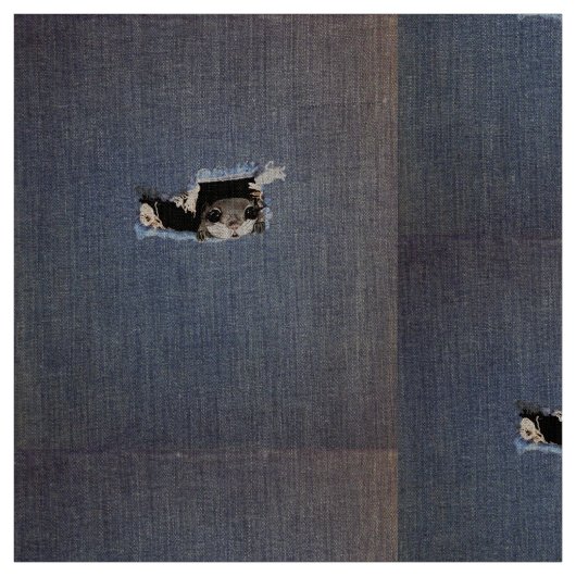 Niedliches Fliegen-Eichhörnchen-Zeichnen Stoff (Muster)