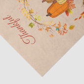 Niedliches, florales Tissue Paper Seidenpapier (Ausschnitt)