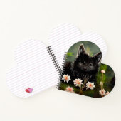 Niedliches florales Wildtierheft Notizblock (Innenseite)