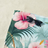 Niedliches Florals Tropical Beach Summer Pattern Strandtuch (Beispiel)