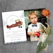 Niedliches Flugzeug Cloud Heart Kinder Foto Geburt