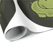 Niedliches Flusspferd Geschenkpapier (Rolleneckpunkt)