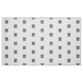 niedliches Flusspferd Stoff (Fat Quarter (45,7 x 55,9 cm))