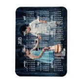 Niedliches Foto 2025 Magnetkalender 3x4 Magnet (Vertikal)