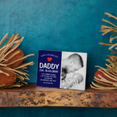 Niedliches Foto des Happy Vatertags Fotoplatte (Seite)